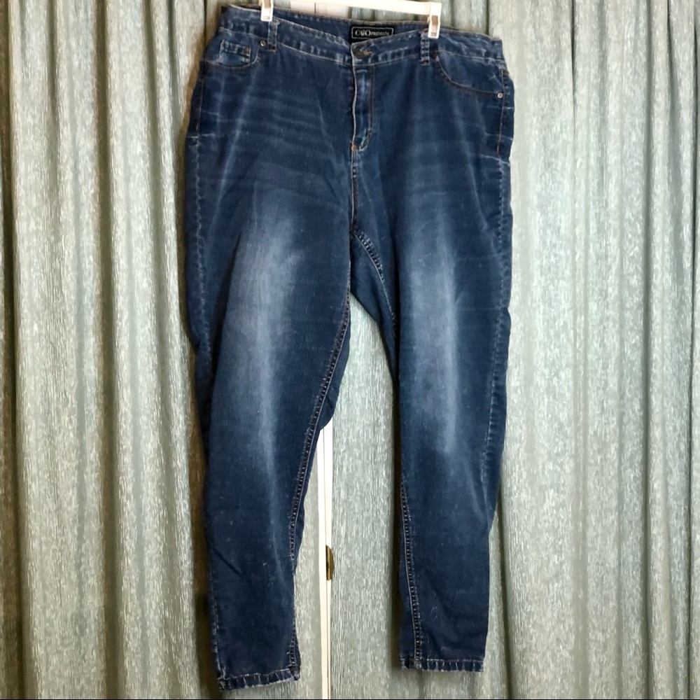 Cato Denim Blue Jeans Size 20W Plus Size